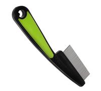 HAMPPLIES Pettine Denti in Acciaio Inossidabile Multipurpose per Rimozione e Pidocchi Pettinino Portatile per e Capelluto Adatto Adulti e Animali