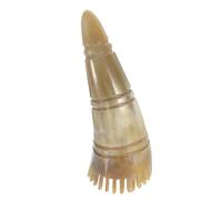 HAMPPLIES Pettine Massaggiante per con Denti Larghi e Tonda per Trattamento del Capelluto Stimola la Circolazione e Favorisce la dei Design Ergonomico Leggero Adatto Tutte Età