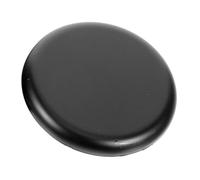 HAMPPLIES Piastra di Copertura Rotonda Adesiva per Foro Nel Muro in Plastica Nera Toppa Protettiva per Riparazione Pareti senza Trapano Maschera Decorativa per Cartongesso Installazione