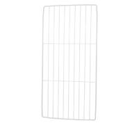 HAMPPLIES Refrigerator Wire Shelf Divider in Metal Mesh Freezer Organizer Rack For Kitchen Storage Easy-clean Fridge Compartment Separator With Airflow Design
