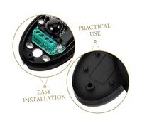 HAMPPLIES Rilevatore Porta Finestra Allarme Infrarossi Singolo Fascio Bianco Impianto Antifurto Domestico per Casa Ufficio Negozio Protezione Sicurezza Completa e Design Elegante