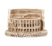 HAMPPLIES Roman Colosseum Model Resin Figurine Artistic Table Decor For Home And Fish Tank Roman Building Sculpture Ornament Gift