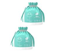 HAMPPLIES Salviette Struccanti Monouso in Cotone 2 Pezzi 40 Pezzi Asciugamani Per Viso Delicati Uso Asciutto e Bagnato Rimozione Trucco Per Donna Cura Pelle Quotidiana