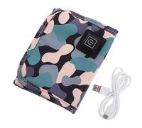 HAMPPLIES Scaldabiberon Portatile USB Riscaldante Avvolgibile per Latte Materno e Protettore Design e Facile Trasportare per Viaggi e Uscite