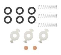 HAMPPLIES Set Accessori Ricambio per Tromba Piastre Molla per Tasto in Acciaio Inox e Feltro, Kit per Manutenzione Facile e Precisione Migliorata