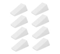 HAMPPLIES Set da 30 Spugne per Trucco a Forma Geometrica, Puff per Cipria Piccolo in Spugna Bianca, Uso Bagnato e Asciutto, Applicatore per Fondotinta per Casa e Centri Estetici