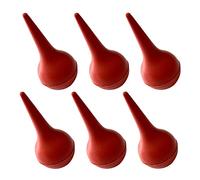 HAMPPLIES Siringa Auricolare e Bulbo Aspiratore Naso Per Ragazzo Ragazza, Set 6 Pezzi, Separabile Per Pulizia e Asciugatura Facile, Sicura e Potente Per Aspirazione Nasale e Auricolare Delicata