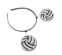 HAMPPLIES Sport Ball Headband Party Hairband Stylish Headwear For Sports Events Comfortable Secure Fit