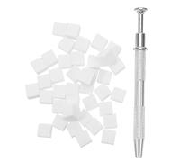 HAMPPLIES Spugnette per Nail Art con Penna Grab Mini Blocchi Morbidi per Manicure e Make-up Spugne per Gel Polish e Fondotinta con Custodia Strumenti Precisi per Sfumature e Gradienti