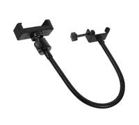 HAMPPLIES Supporto Per Telefono Asta Flessibile e Clip Per Microfono Adatto Per Live Streaming e Registrazione Design Semplice Ed Elegante