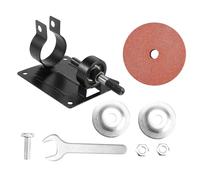 HAMPPLIES Supporto per Trapano Elettrico con Base e Ruota Abrasiva per Lucidatura Gioielli Fissaggio Robusto per Levigatura e Affilatura Compatibile con Punte Set Completo Resistente e