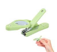 HAMPPLIES Tagliaunghie Lente D’Ingrandimento LED Regolabile in Acciaio Resistente alla Ruggine Manico Antiscivolo per Unghie Mani e Piedi Portatile per Donne Uomini e