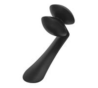 HAMPPLIES Tamburello da Piede Nero Strumento Percussione Compatto e Portatile per Accompagnamento Ritmico e Performance Musicali