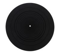 HAMPPLIES Tappetino in Silicone Antistatico Per Giradischi Panno Protettivo Per Vinili Pad Morbido e Funzionale Per Migliorare Qualità Audio e Stabilità Dischi