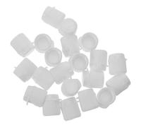 HAMPPLIES Tappi per Dentifricio Proteggono Dalla Dispersione del Dentifricio in Plastica Leggera 50 Pezzi Facili da Installare per Viaggio e Uso Quotidiano