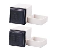 HAMPPLIES Timbro Per Accordi Chitarra e Ukulele Set Da 2 Pezzi, Accessori Per Strumenti Musicali Durevoli e Facili Da Sostituire, Strumento Per Apprendimento e Pratica Di Accordi Per Principianti