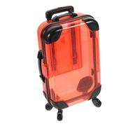 HAMPPLIES Valigia Ciglia Finte Vuota in Materiale Organizer Ciglia e Cosmetici Custodia Mini Trolley Protettiva per Viaggio e Conservazione