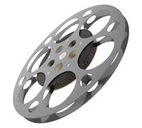 HAMPPLIES Vintage Metal Film Reel Wall Art in Wrought Iron Rustic Antique Cinema Decoration For Theater Living Cafe And Movie Wall Display