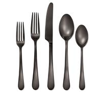 Hampton Forge Mirabella Satin Gunmetal Titanium 18/0 5Pc 0.80 LB Met