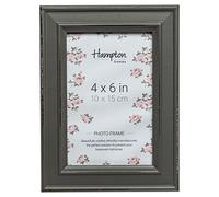 Hampton Frames Paloma Dstrssd Cornice Legno Grigio Scuro 10x15,2 cm, 4x6 (10x15cm), 4 unità