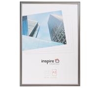 Hampton Frames | Cornice per poster A3, 30x42 cm, fumo grigio, plexiglass | Profilo 14 mm, MDF con clip, montaggio a parete | Per foto, certificati e stampe