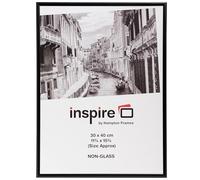 Alumaxx PAAF3040B-BLK - Cornice portafoto in alluminio, 30 x 40 cm, colore: Nero, metallo