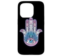 Hamsa mano Mandala Yoga Fatima mano simbolo Boho Donna Custodia per iPhone 15 Pro