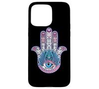 Hamsa mano Mandala Yoga Fatima mano simbolo Boho Donna Custodia per iPhone 15 Pro Max