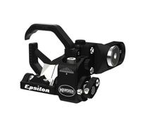 Hamskea V2 Epsilon RH Black Arrow Rest con staffa universale, micro-regolabile, tecnologia Zero Tolerance, supporto C.O.R. per arcieri destrorsi (213774)