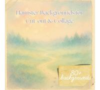 Hamster Backgrounds for Cut-out & Collage: A Collage Background Book of Cute Sceneries and Dreamy Hamster Themes