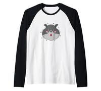 Hamster è spaventato Roditore Pet Maglia con Maniche Raglan