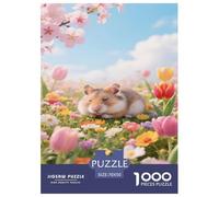 Hamster Jigsaw Puzzle Impossible 1000 Pezzi Decorazione Per La Casa. Giochi Rilassamento E Intelligence Per Adulti E Ragazzi Da 14 Anni 70x50cm/1000pcs