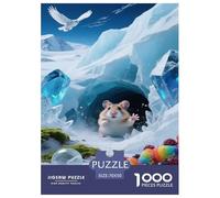 Hamster Jigsaw Puzzle Impossible 1000 Pezzi Decorazione Per La Casa. Giochi Rilassamento E Intelligence Per Adulti E Ragazzi Da 14 Anni 70x50cm/1000pcs