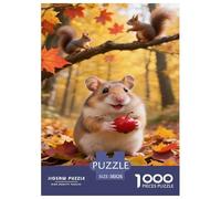 Hamster Jigsaw Puzzle Impossible 1000Pcs Decorazione Per La Casa. Rilassamento E Intelligence Per Adulti E Ragazzi Da 14 Anni 38x26cm/1000pcs
