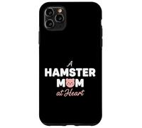 Hamster Mom At Heart Roditori Amante Proprietario di animali domestici Custodia per iPhone 11 Pro Max