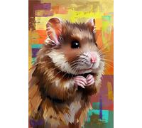 Hamster Notebook: Journal, Diary, Hammy Notepad: A delightful gift for Family, Friends, Loved Ones, Kids, Hamster Enthusiasts, Small Pet Admirers, and Hammy Parents