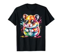 Hamster - Occhiali da Sole Colorati ad Acquerello per Uomo e Donna Maglietta