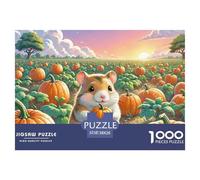 Hamster Puzzle 1000 Pezzi Per Adulti E Bambini Con Una Misura Impegnativo E Difficile Giochi Rilassamento E Intelligence,Regalo 38x26cm/1000pcs