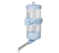 Hamster Water Bottle, Bunny Water Dispenser, Pig Bottle For Glass Tank, No Drip 2 In 1 Large Capacity Small Animal Automatic Food Bowl For Cage Accessories For Hamsters Gerbils Mice