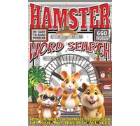 Hamster Word Search: Easy To Read Print With 50+ puzzles About Hamsters, Rodents, Pets, And More | 6x9 inch, 110 pages | Gift For Holidays, Vacations, and Spare Time