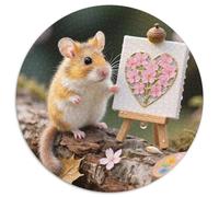 hamster1000 Pezzi Rotonda Puzzle animalePuzzle Classico Bel Regalo Per Amici Di Famiglia Puzzle Edugattoivo, Regali Impossible1000pcs (67.5x67.5cm)