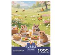 hamsterJigsaw Puzzles for Adults 1000 Piece Age 12+ for Adults Edugattoional Game Challenge Toy Beautiful Decoration for Women Gifts for Man38x26cm/1000pcs
