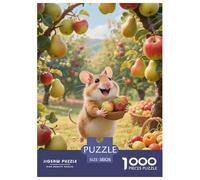 hamsterJigsaw Puzzles for Adults 1000pcs Age 12+ for Adults FamilyPuzzle Game Beautiful Decoration Birthday Gifts38x26cm/1000pcs