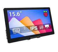 HAMTYSAN 1920X1080 15.6 Pollice FHD Touchscreen Monitor per Raspberry Pi, IPS Display con Doppio Altoparlante per Raspberry Pi 5/4/3/2/Win11/10/8/7 Jetson Nano