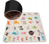 HAMUR HOME Tappeto Da Gioco Per Bebè Tappeto Da Gioco Antiscivolo Tappeto Per Gattonare Pieghevole 150 X 150 Cm Per Camerette Stanze Dei Giochi Lavatrici Tappetino (Animali)