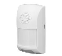 Hamwesh Allarme del Sensore di Movimento PIR Wireless, Rilevatore di Movimento WiFi con Sirena 90 DB di Suoni di Larghezza di 110 ° e Allarme Leggero per il di Sicurezza Interno