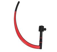 Hamwesh Allenatore di Swing da Golf, Aiuto per l'allenamento in Gomma Premium con Vite Regolabile per Guida Visiva a Due Colori e Precisione di Swing Migliorata per Golfisti Destrimani (Black)