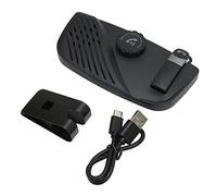 Hamwesh Altoparlante Bluetooth per Auto, Kit per Auto Bluetooth 5.0 EDR con Riduzione del Rumore, Altoparlante Vivavoce con Clamp/Holder Posteriore in Metallo per Camion Autobus