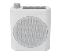 Hamwesh Amplificatore Vocale per Insegnanti, Altoparlante Portatile Wireless con 2 Microfoni Lavalier Magnetici e Bluetooth 5.4, PA per Formazione in Aula Guida Turistica Discorso (WHITE)
