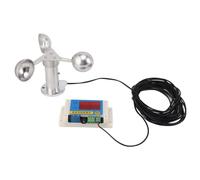 Hamwesh Anemometro Alla Gru a Torre, Misuratore di velocità del a 3 Pale a Ventole con Alta Precisione USB 5 V per Stazione Meteorologica Esterna Ship Crane Aspitor Pump